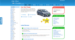 Desktop Screenshot of car-hirefinder.co.uk